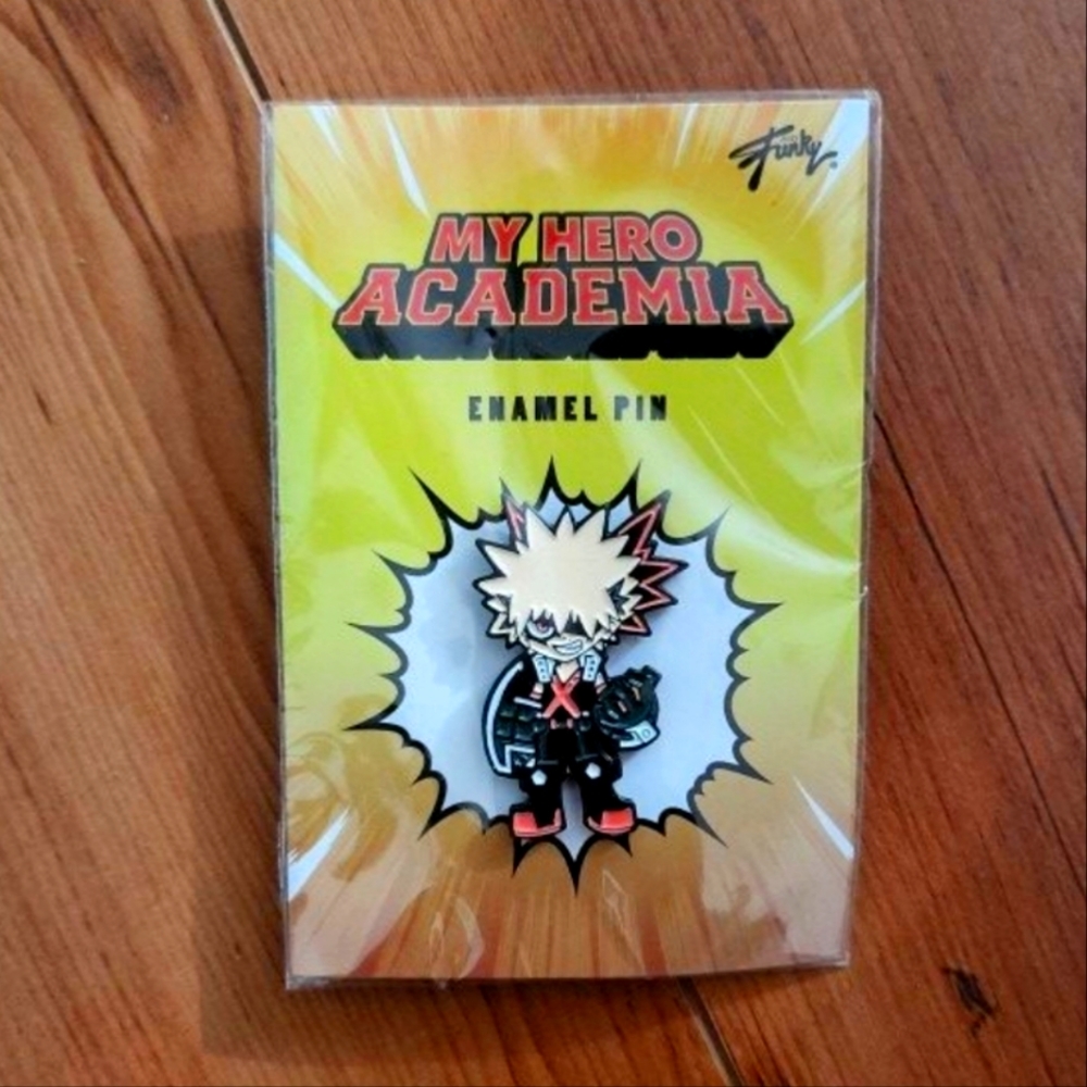 RARE Bakugo Enamel Pin